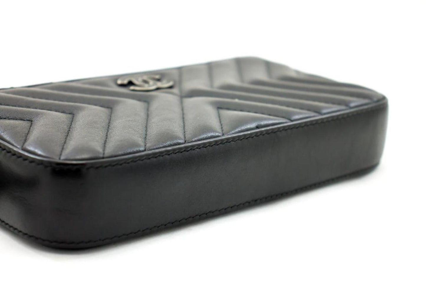 Chanel Wallet On Chain Leather Shoulder Bag (Pre-Owned)