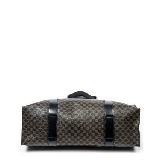 Vintage Square Zip Tote