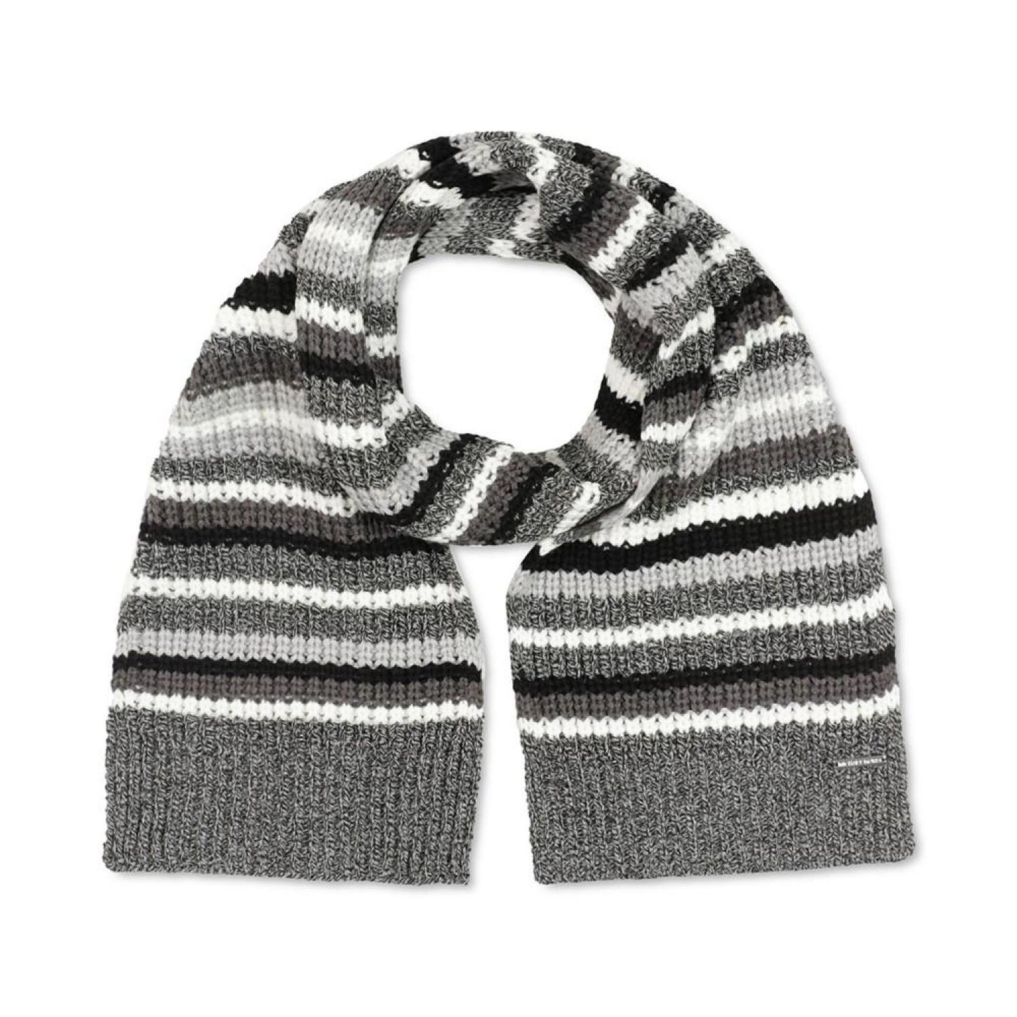 Women's Tweed Shaker Stripe Scarf