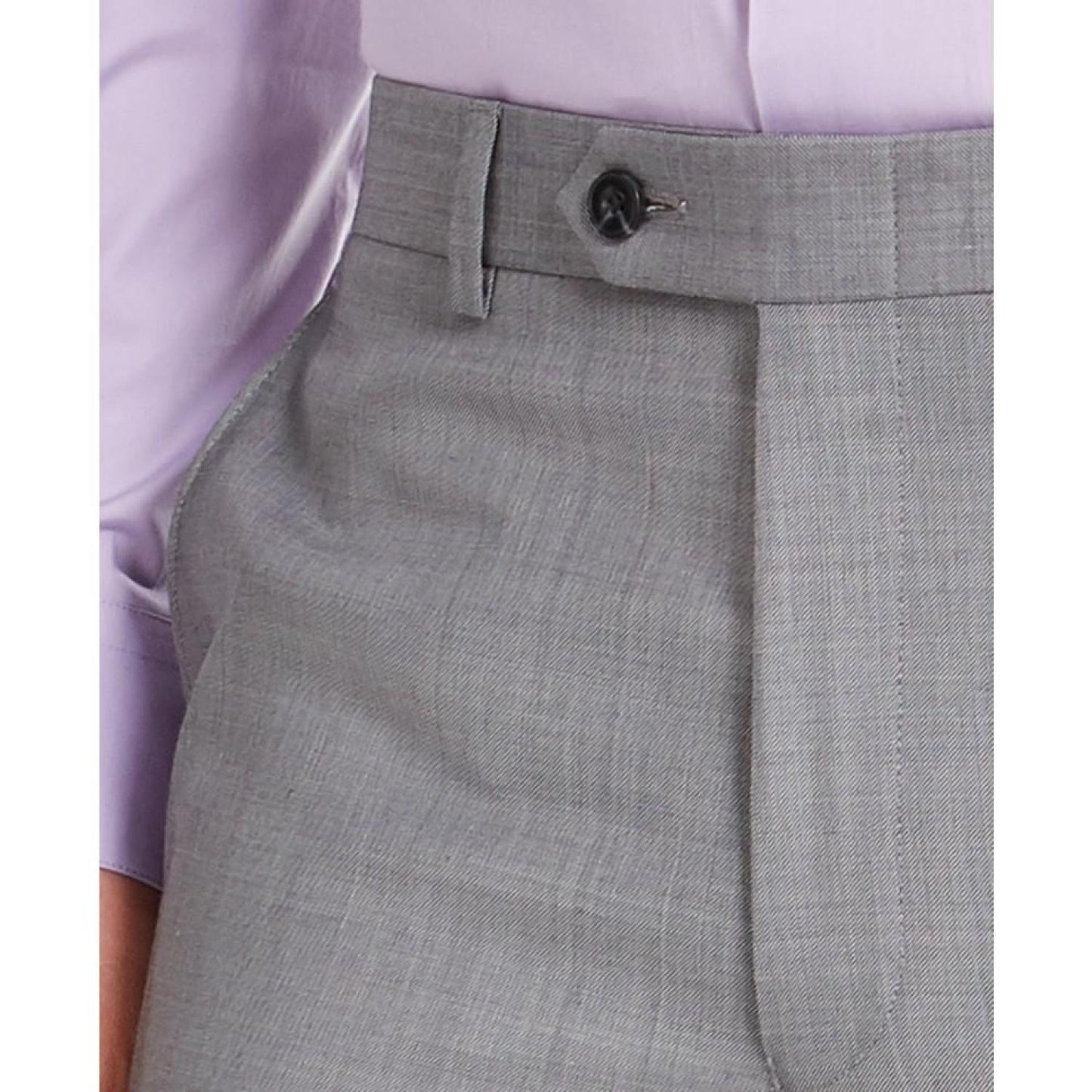 Men's Modern-Fit Airsoft Stretch Suit Pants