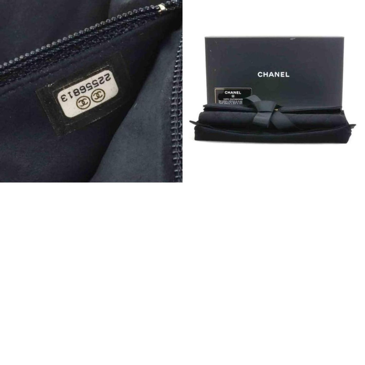Chanel 2.55 Synthetic Clutch Bag (Pre-Owned)