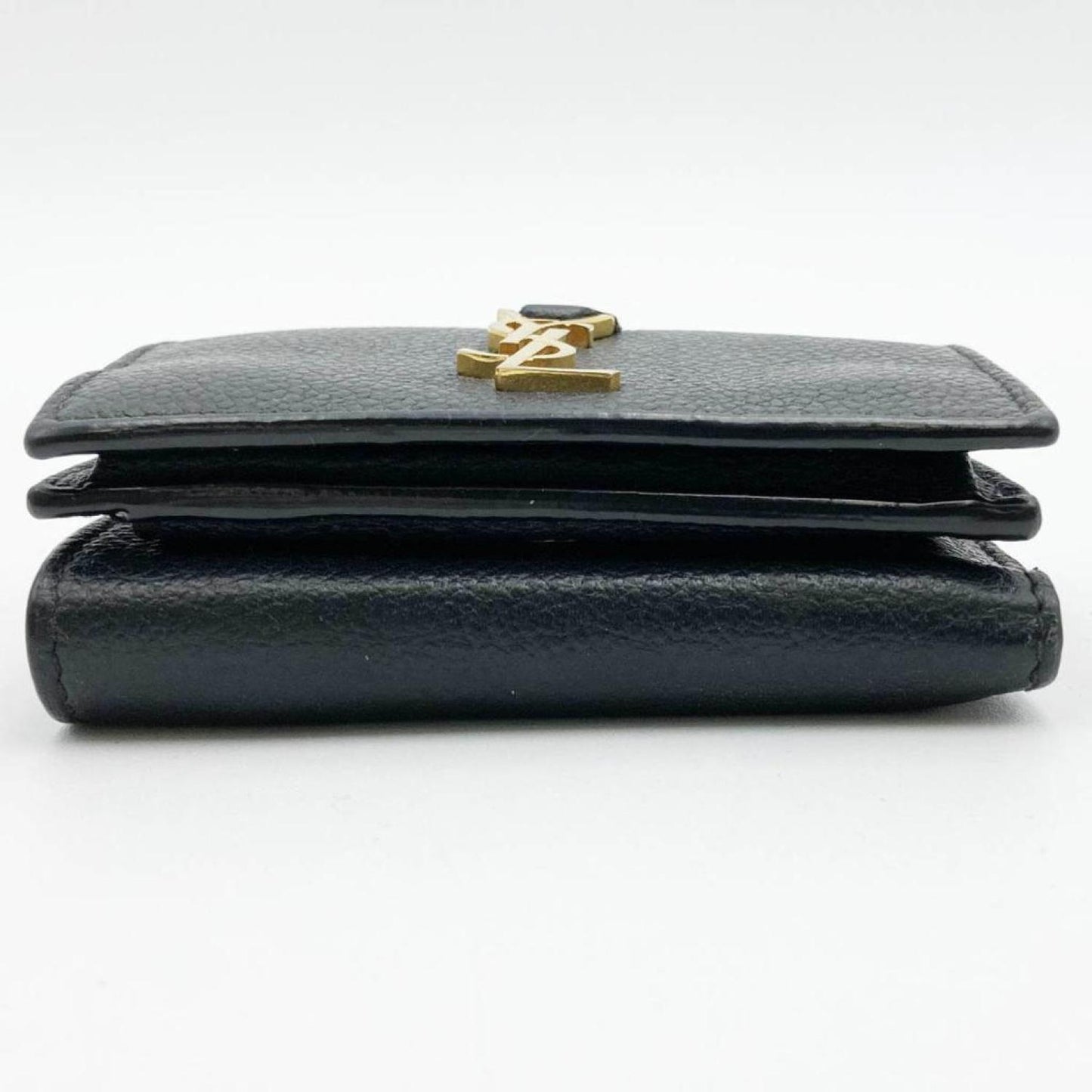 Saint Laurent Cassandra Leather Wallet (Pre-Owned)