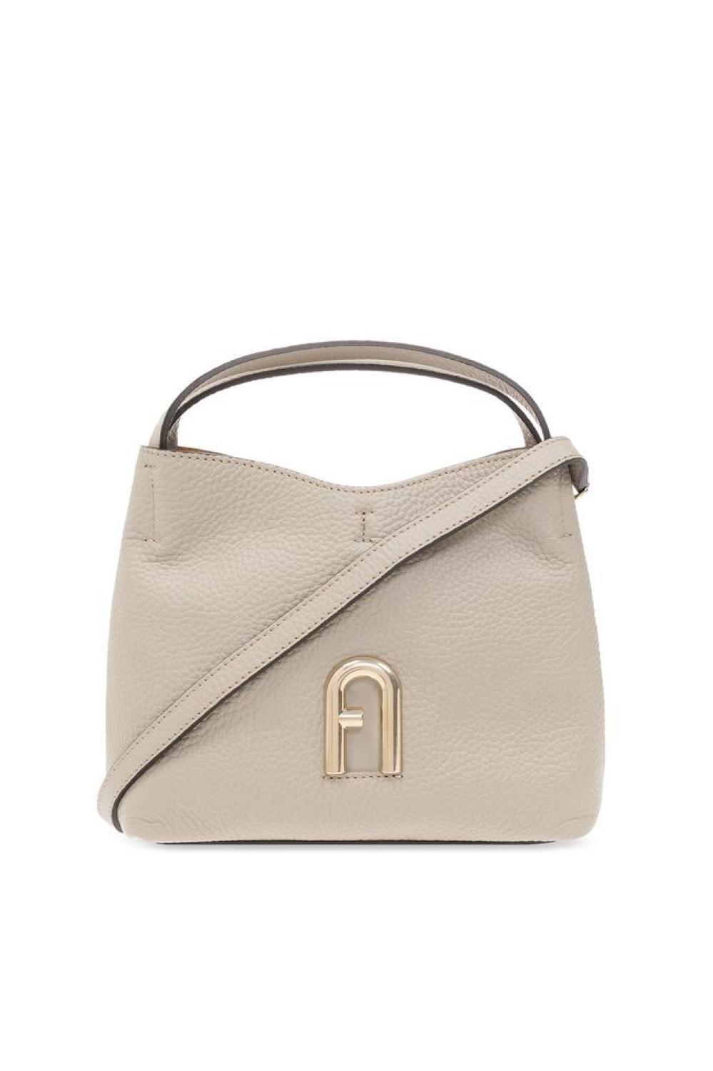 Furla Primula Logo Plaque Bucket Bag
