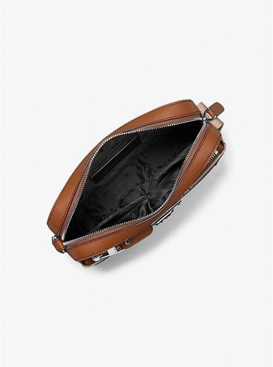 Hudson Empire Logo Jacquard Utility Crossbody Bag