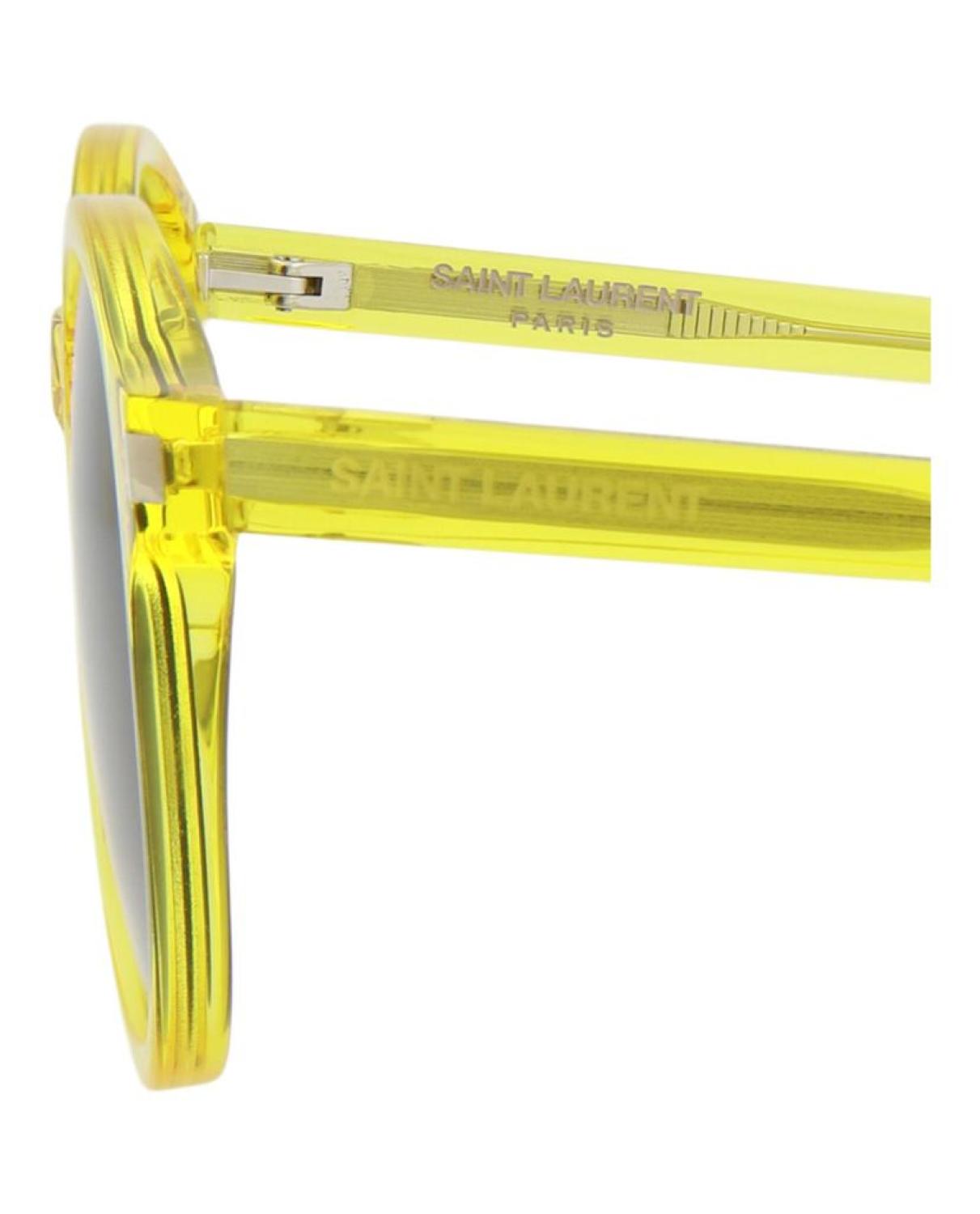 Round-Frame Acetate Sunglasses