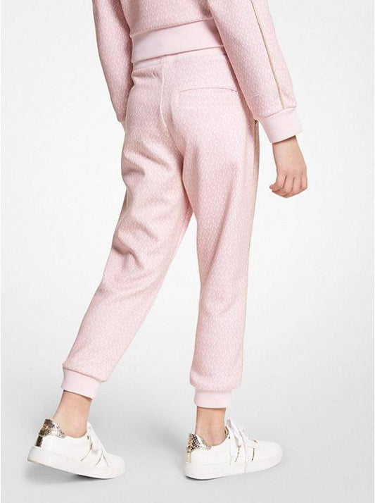 Logo Stretch Viscose Joggers