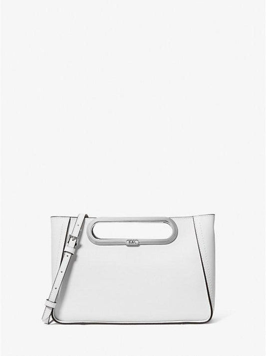 Chelsea Large Saffiano Leather Convertible Crossbody Bag