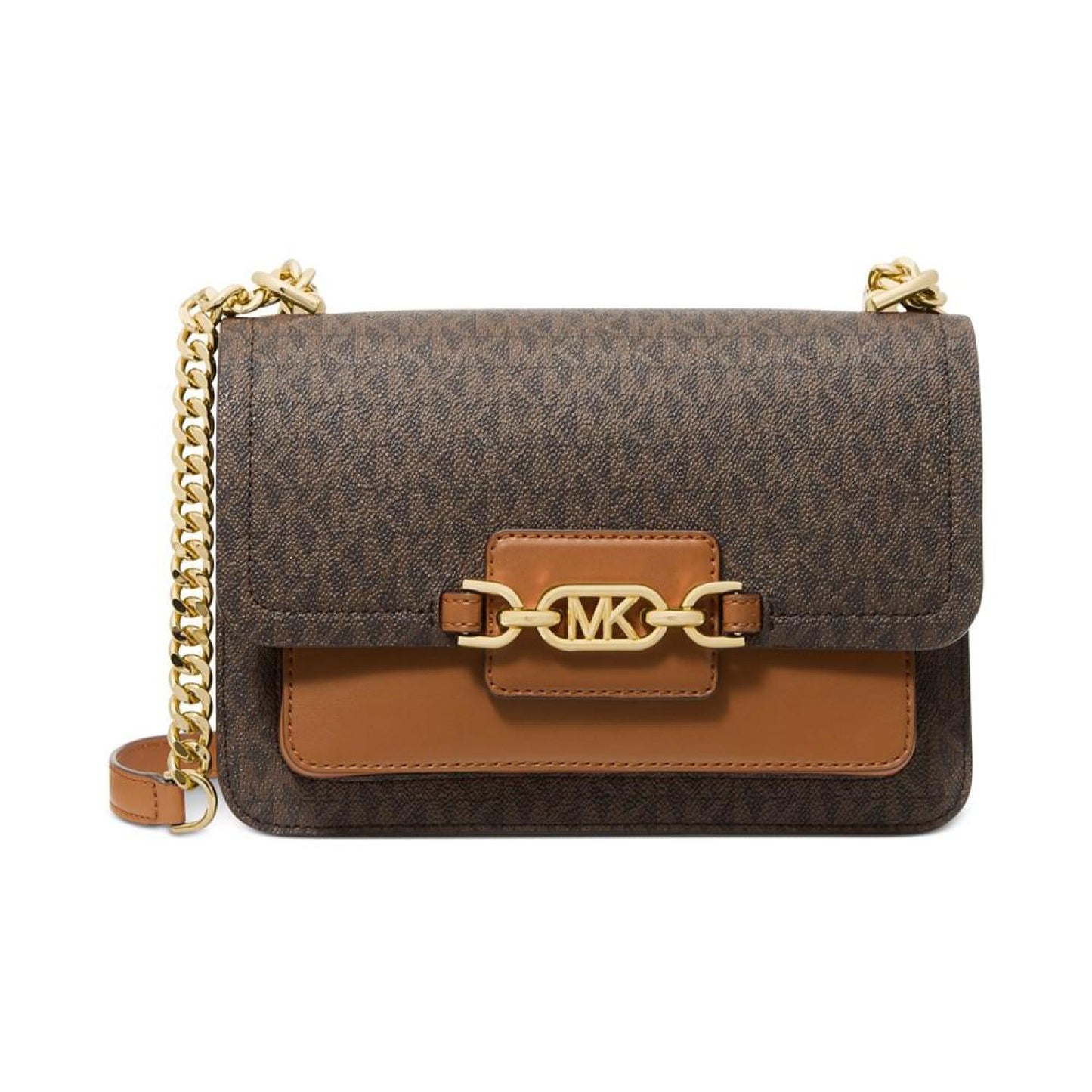 Logo Heather Large Shoulder Bag