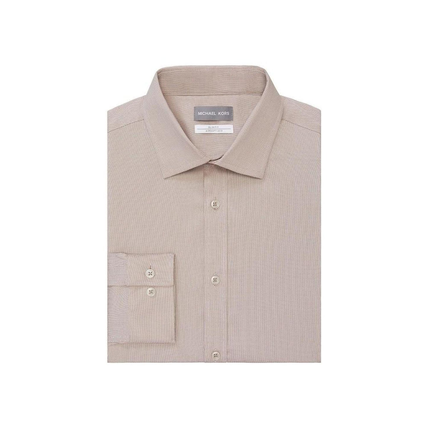 Men's Airsoft Eco Slim Fit Untucked Dress Shirt