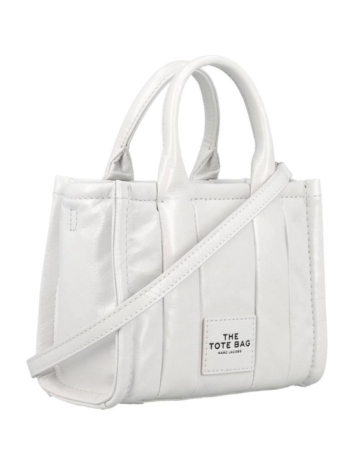 Marc Jacobs The Shiny Crinkle Micro Tote Bag