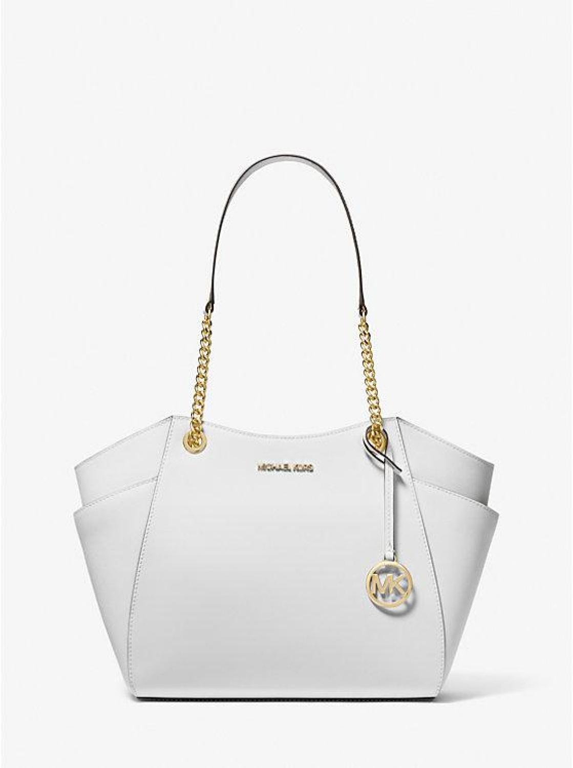 Jet Set Large Saffiano Leather Shoulder Bag