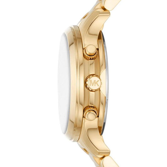 Women's Runway Chronograph Gold-Tone Stainless Steel Bracelet Watch, 34mm