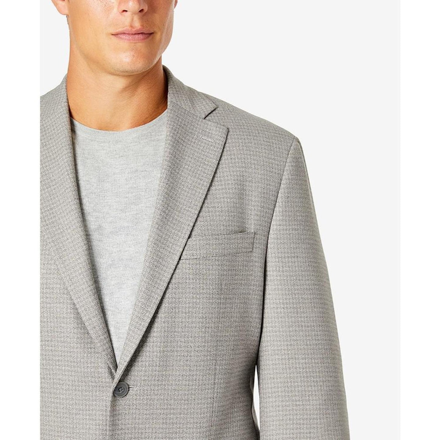 Men's Modern-Fit Pattern Check Sport Coats