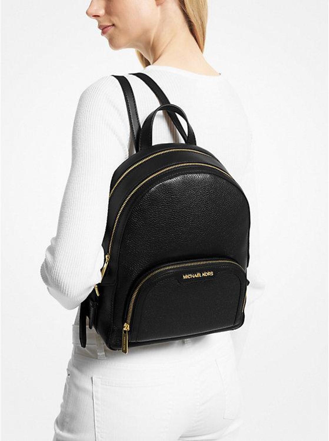 Jaycee Medium Pebbled Leather Backpack