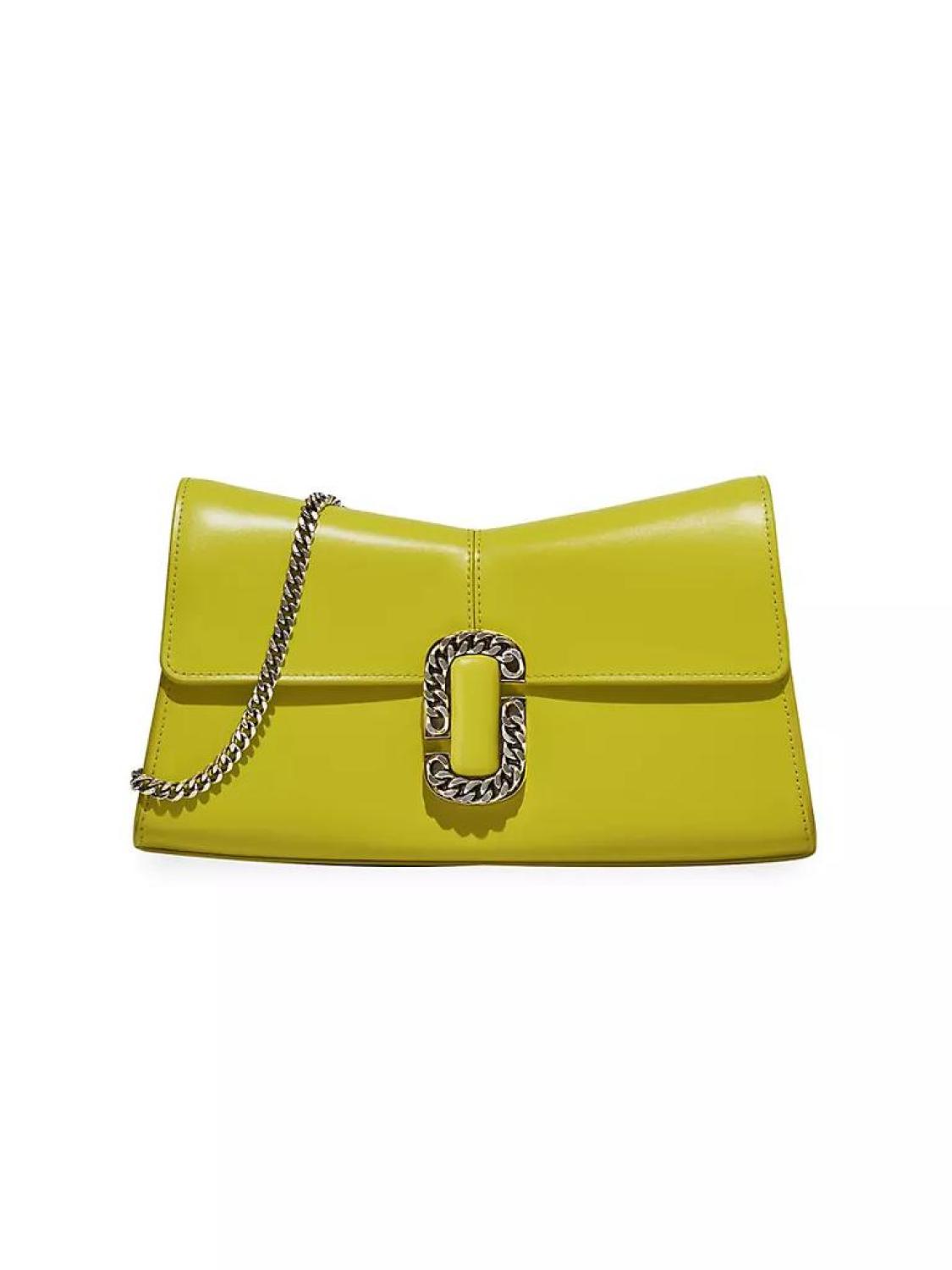 The St. Marc Convertible Leather Clutch