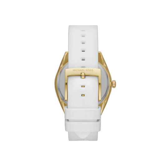 Women's Janelle White Silicone Strap Watch 42mm