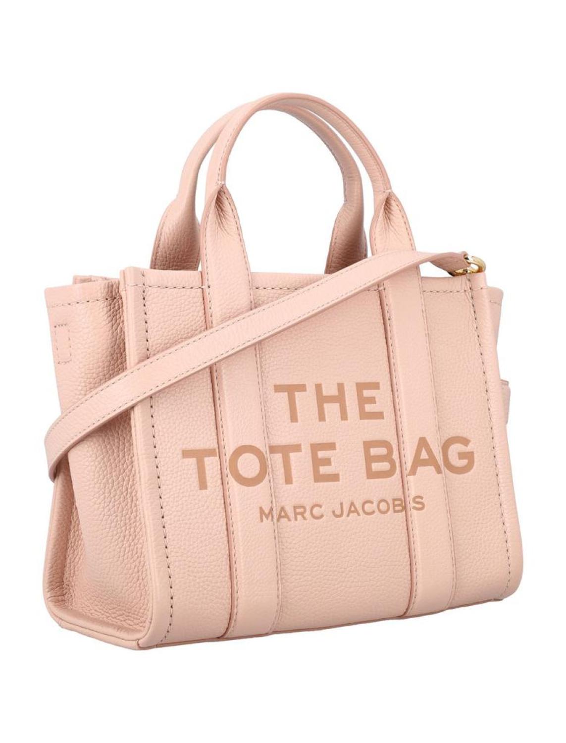 Marc Jacobs Logo Debossed Zipped Small Tote Bag
