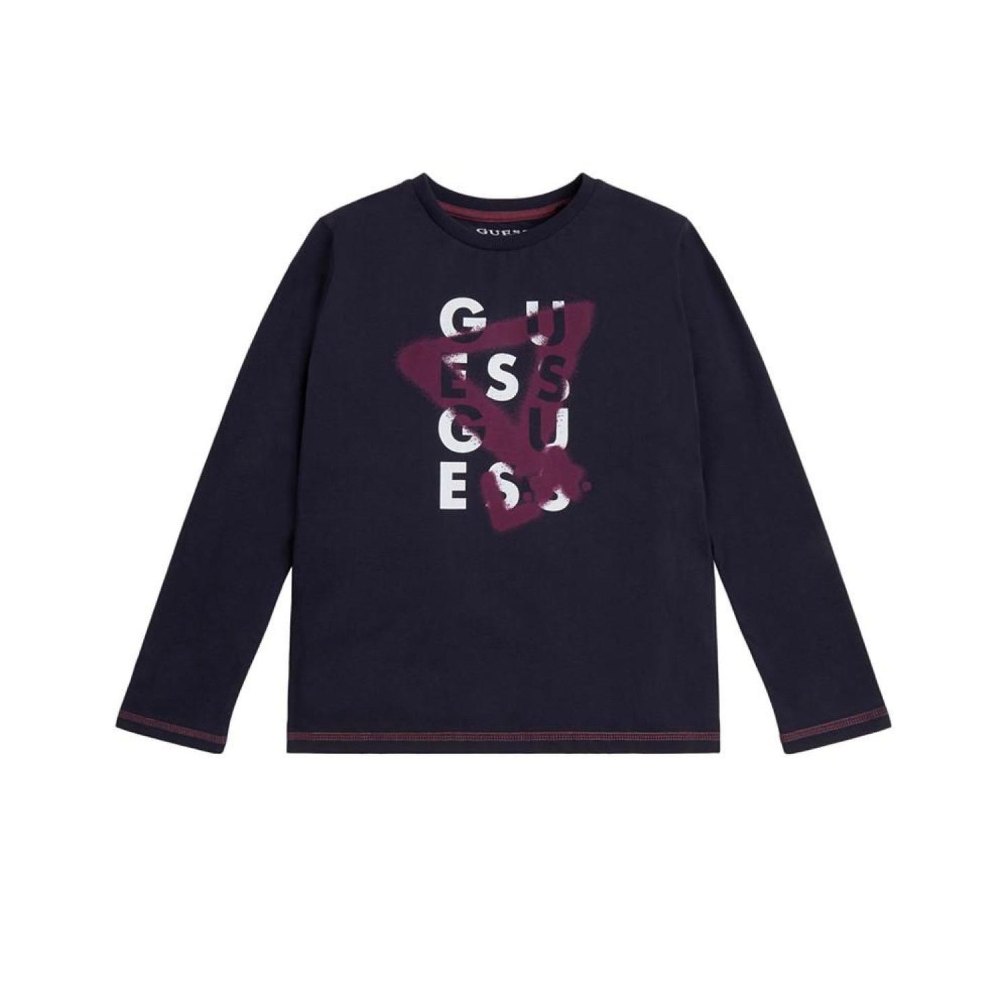 Big Boys Cotton Jersey Screen Print Logo T-shirt