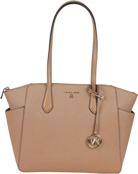 Michael Michael Kors Women's Marilyn Medium Saffiano Leather Tote Bag