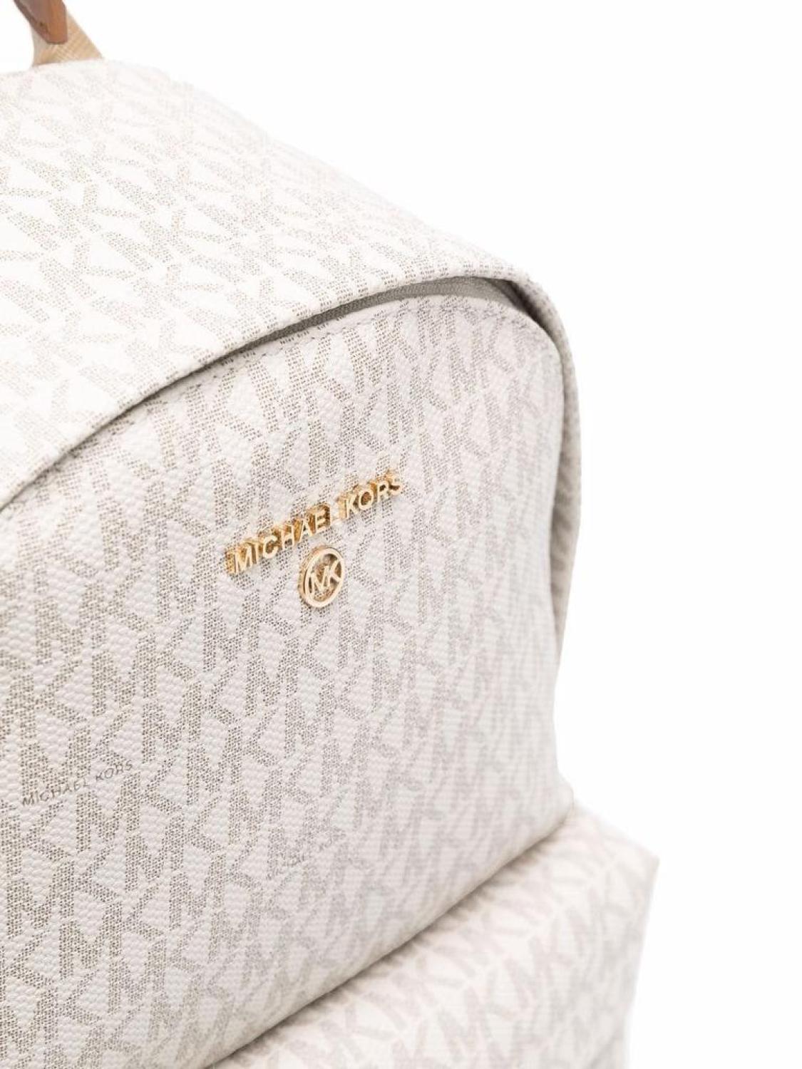 Michael Michael Kors Slater Logo Plaque Zipped Backpack