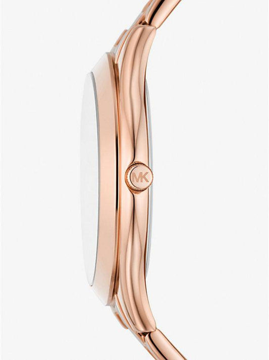 Oversized Slim Runway Rose Gold-Tone Watch