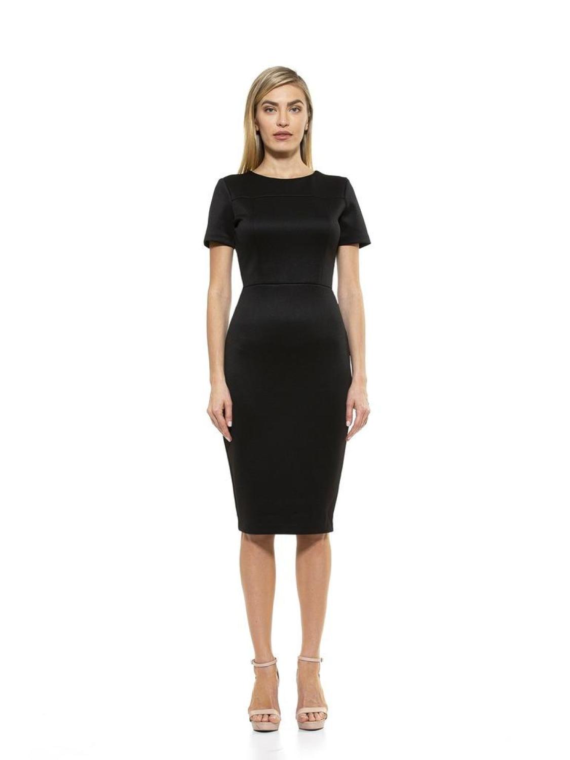 Scuba Midi Dress