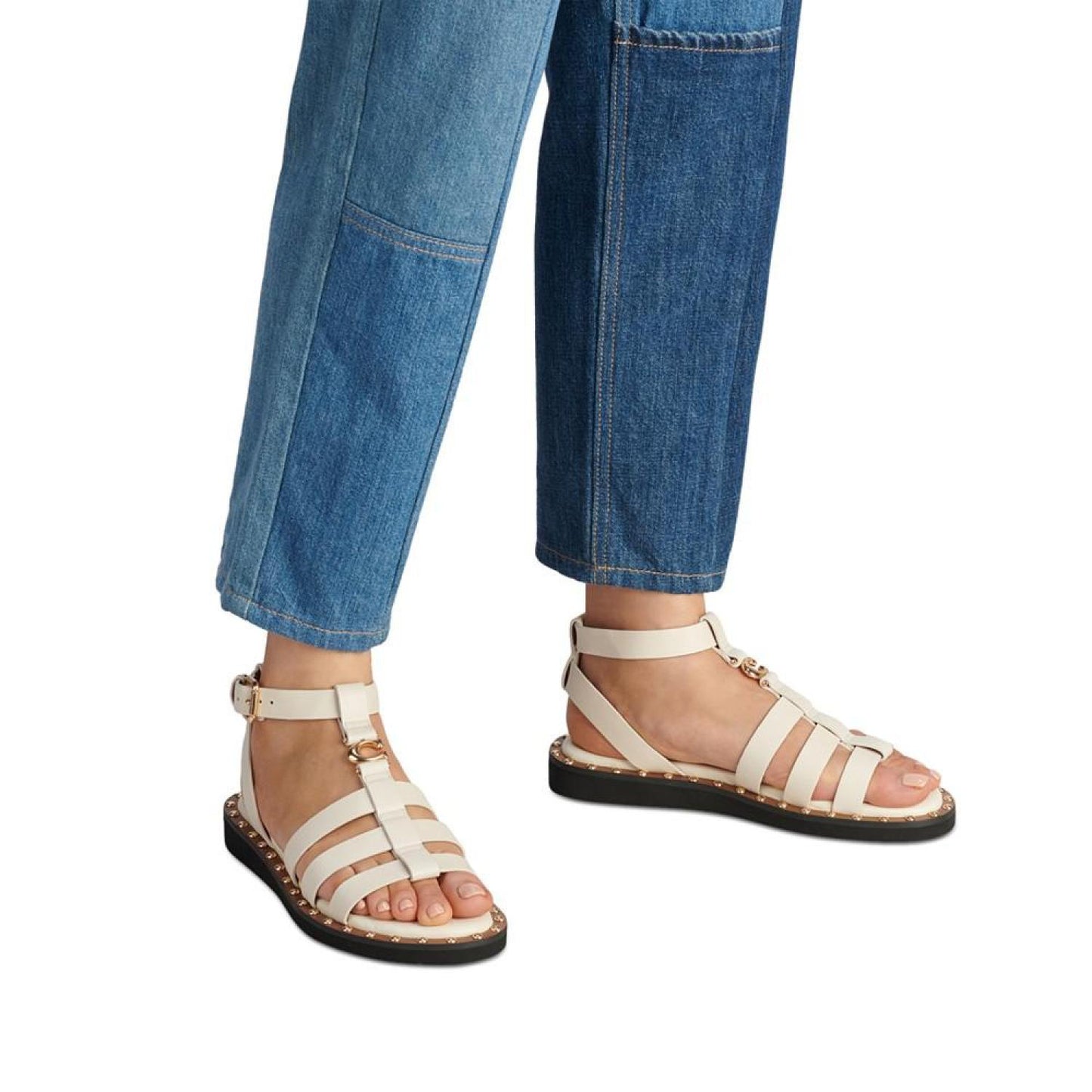 Women's Giselle Studded Gladiator Fisherman Sandals