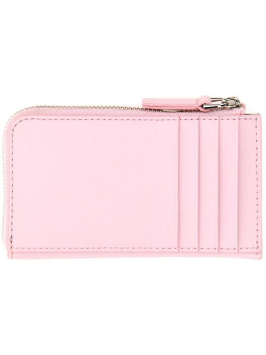 Marc Jacobs Logo Plaque Zip-Up Wallet
