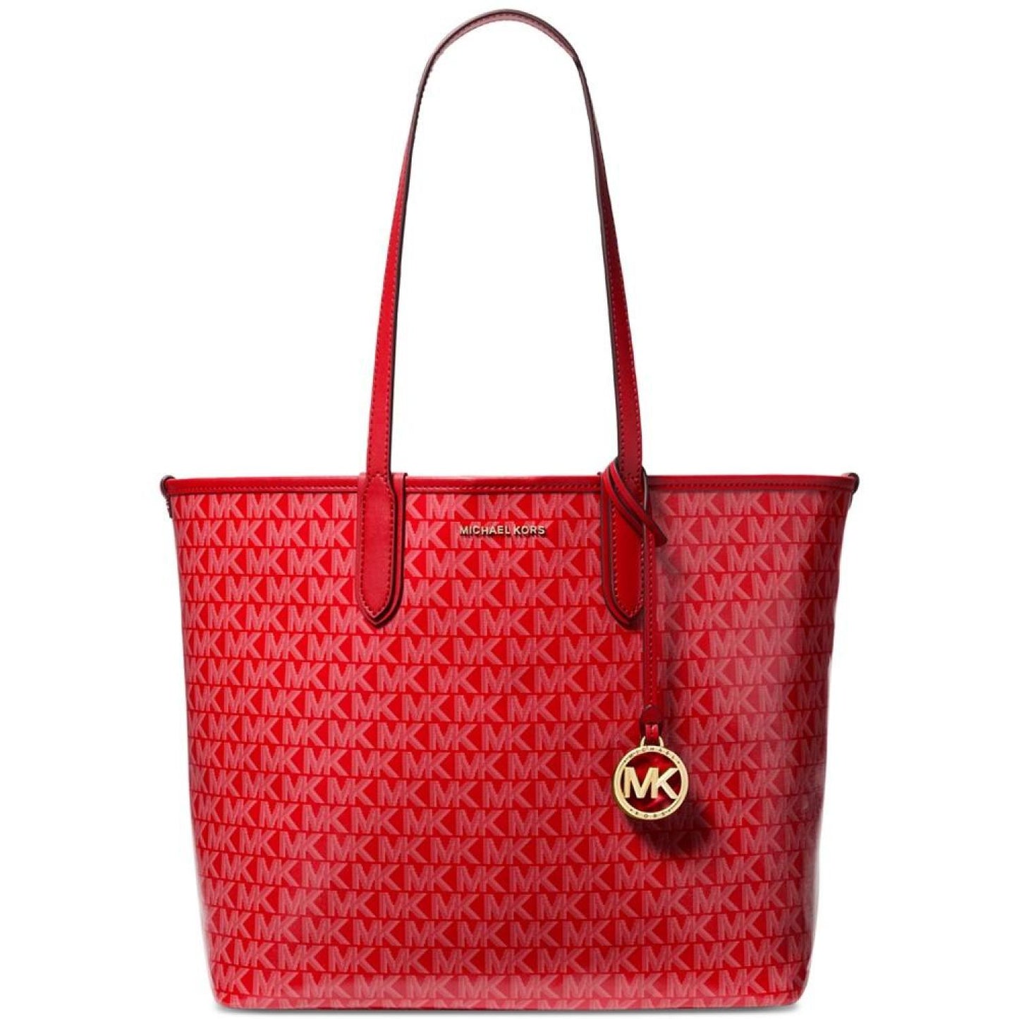 Logo Eli Large East West Open Snap Tote
