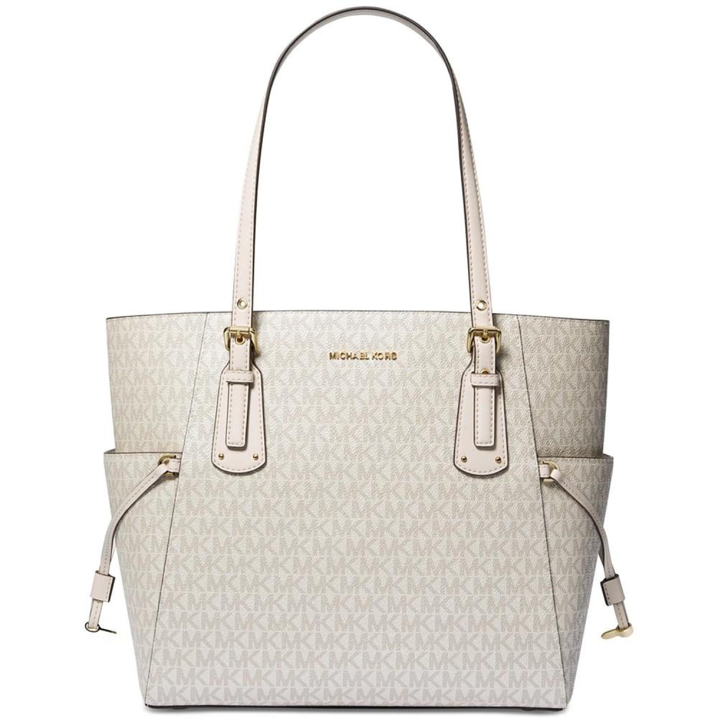 Logo Voyager East West Large Tote