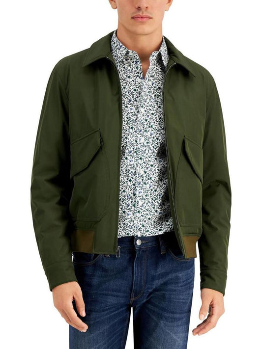 Mens Lightweight Short Bomber Jacket