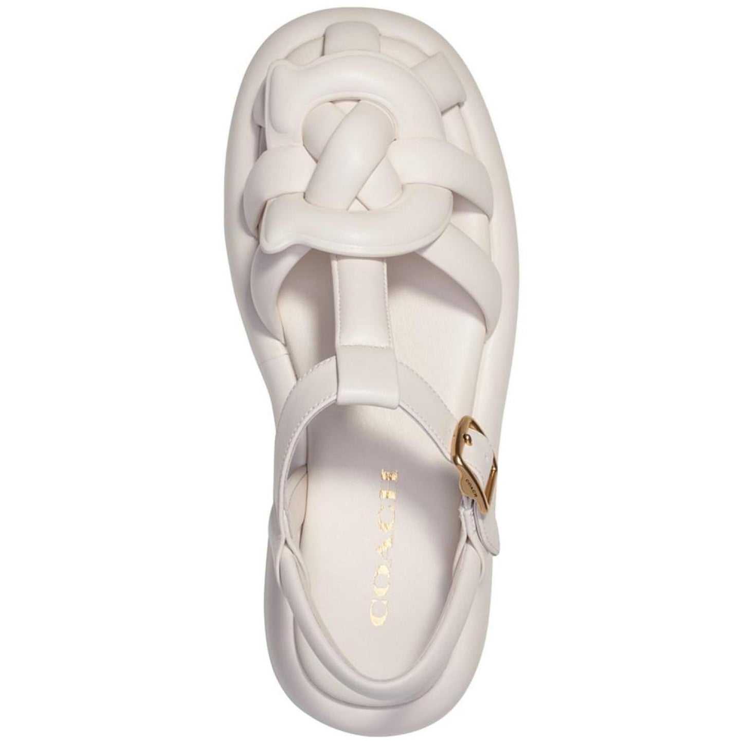 Penney Soft Emblem Flatform Fisherman Sandals