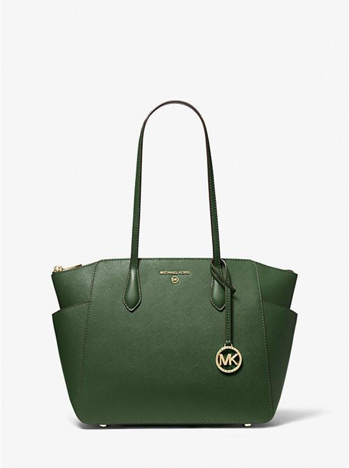 Marilyn Medium Saffiano Leather Tote Bag