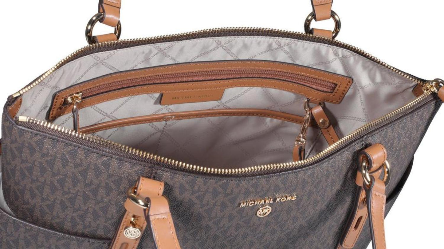 Michael Michael Kors Sullivan Logo Plaque Medium Tote Bag