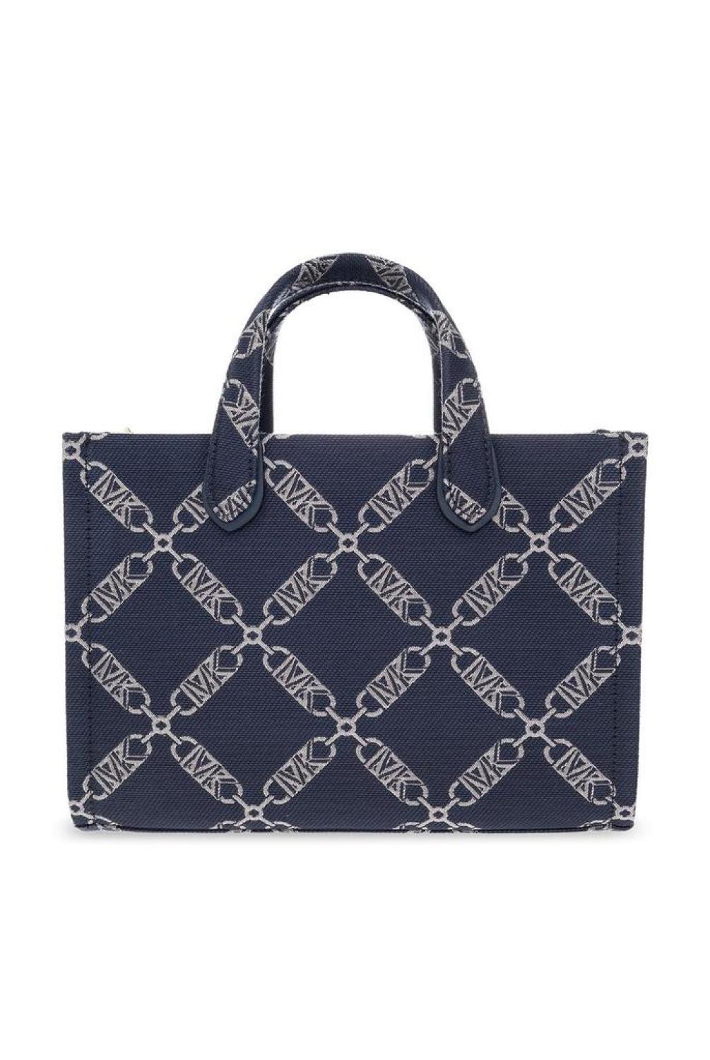 Michael Michael Kors Gigi Empire Logo Jacquard Top Handle Bag