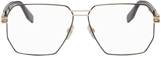 Gold Hexagonal Glasses