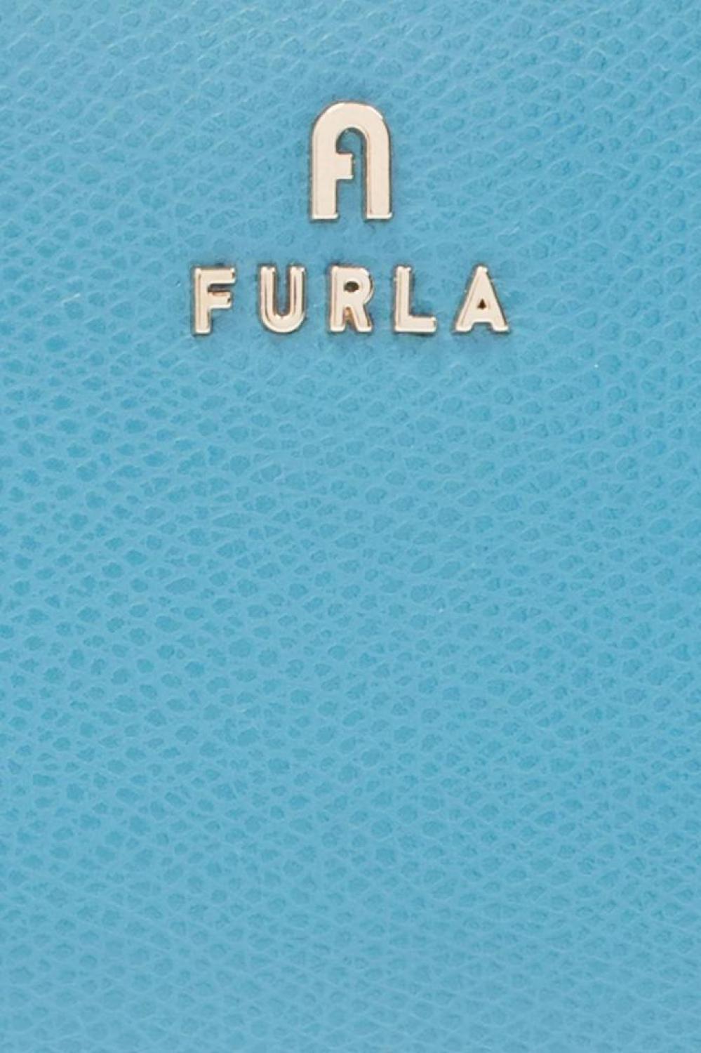 Furla Logo-Plaque Zipped Wallet