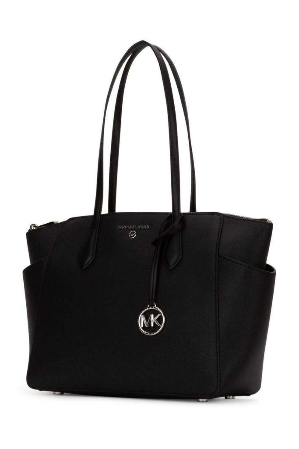 Michael Michael Kors Marilyn Logo Plaque Medium Tote Bag