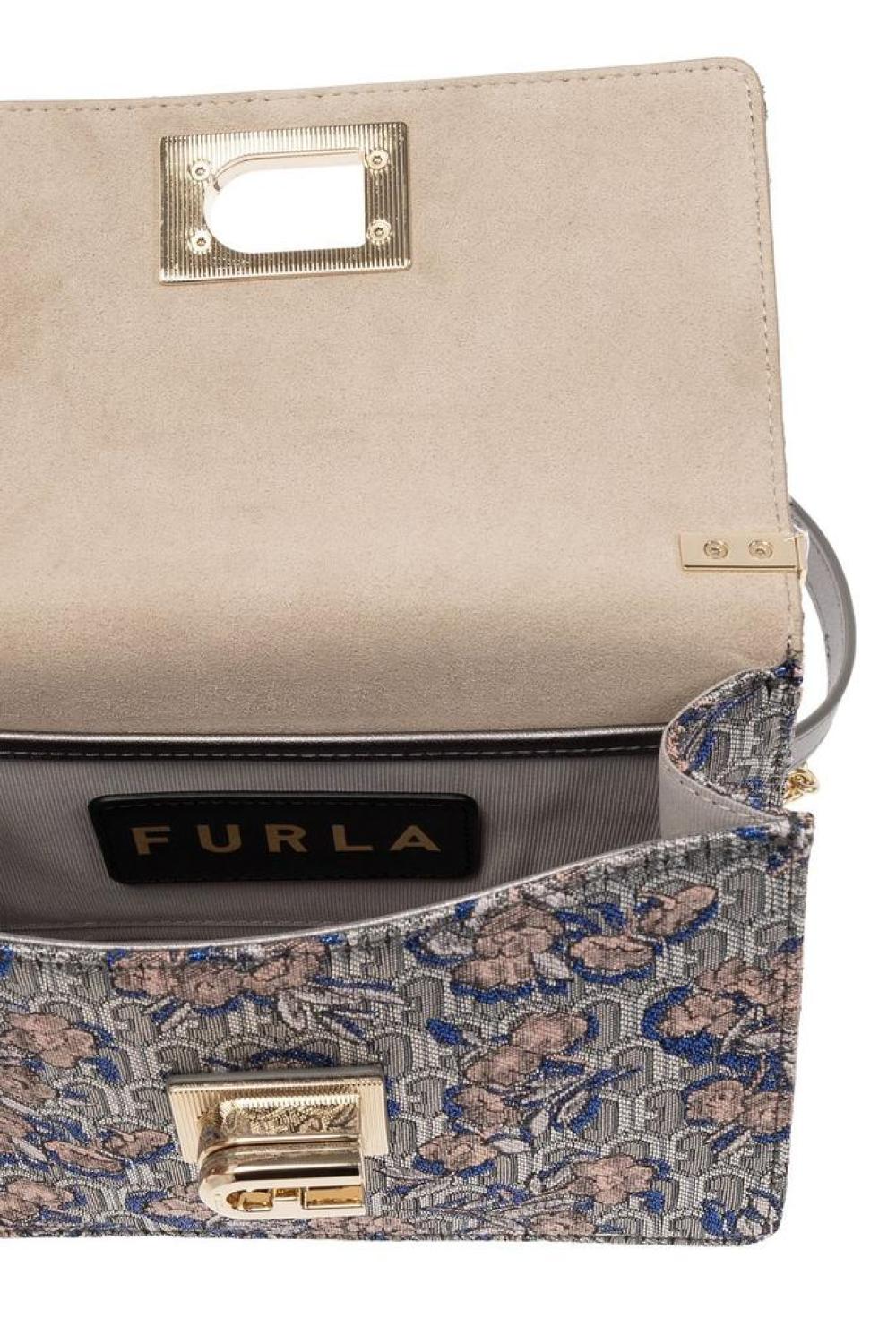 Furla 1927 Foldover Top Mini Shoulder Bag