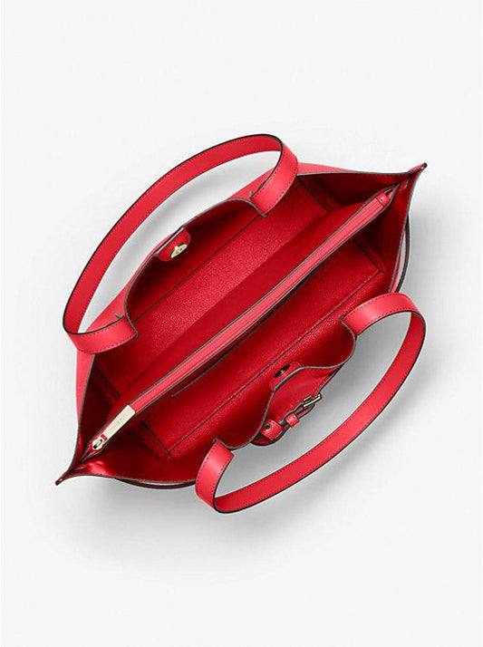 Emilia Large Pebbled Leather Tote Bag