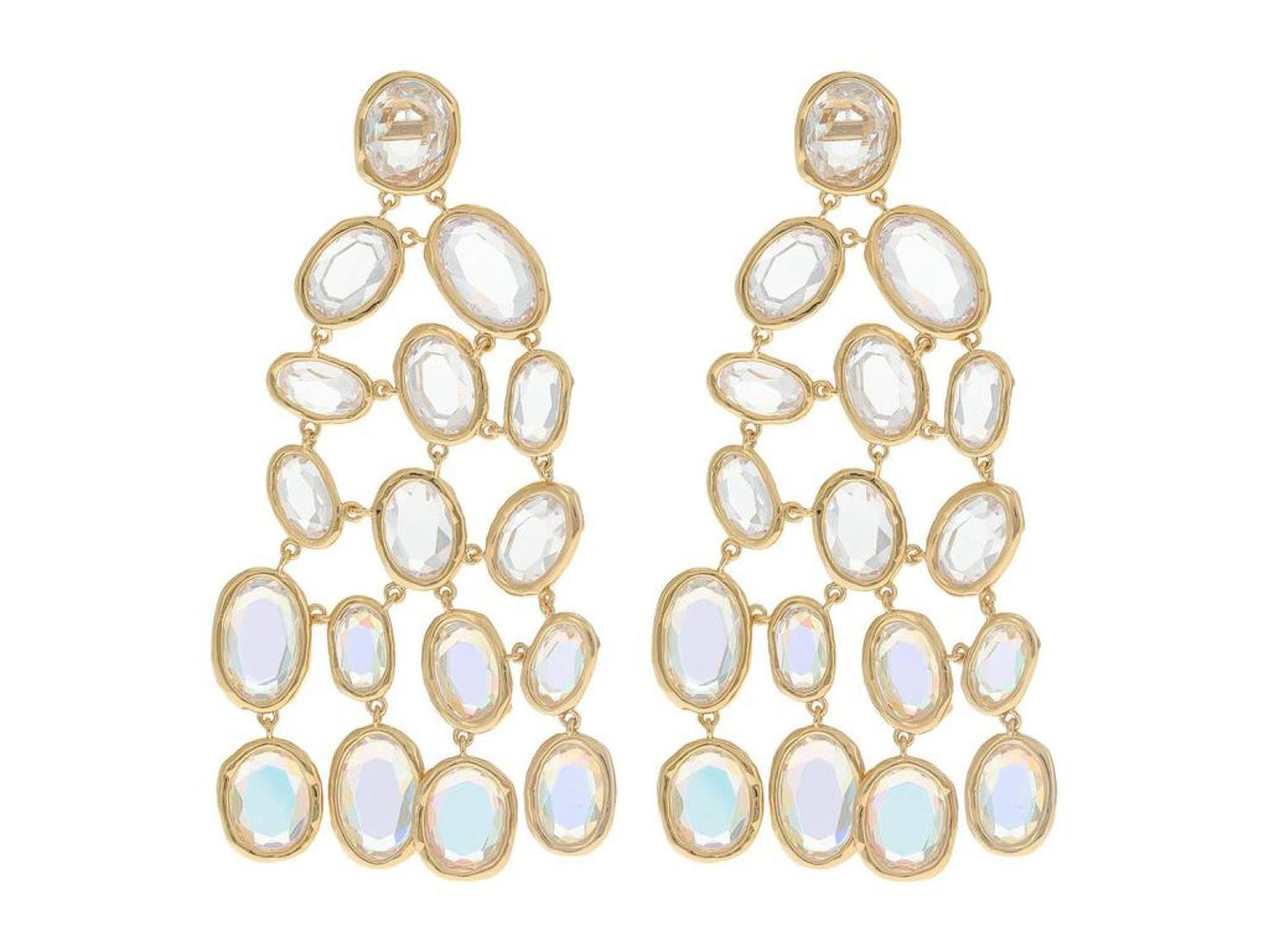 High Shine Chandelier Earrings