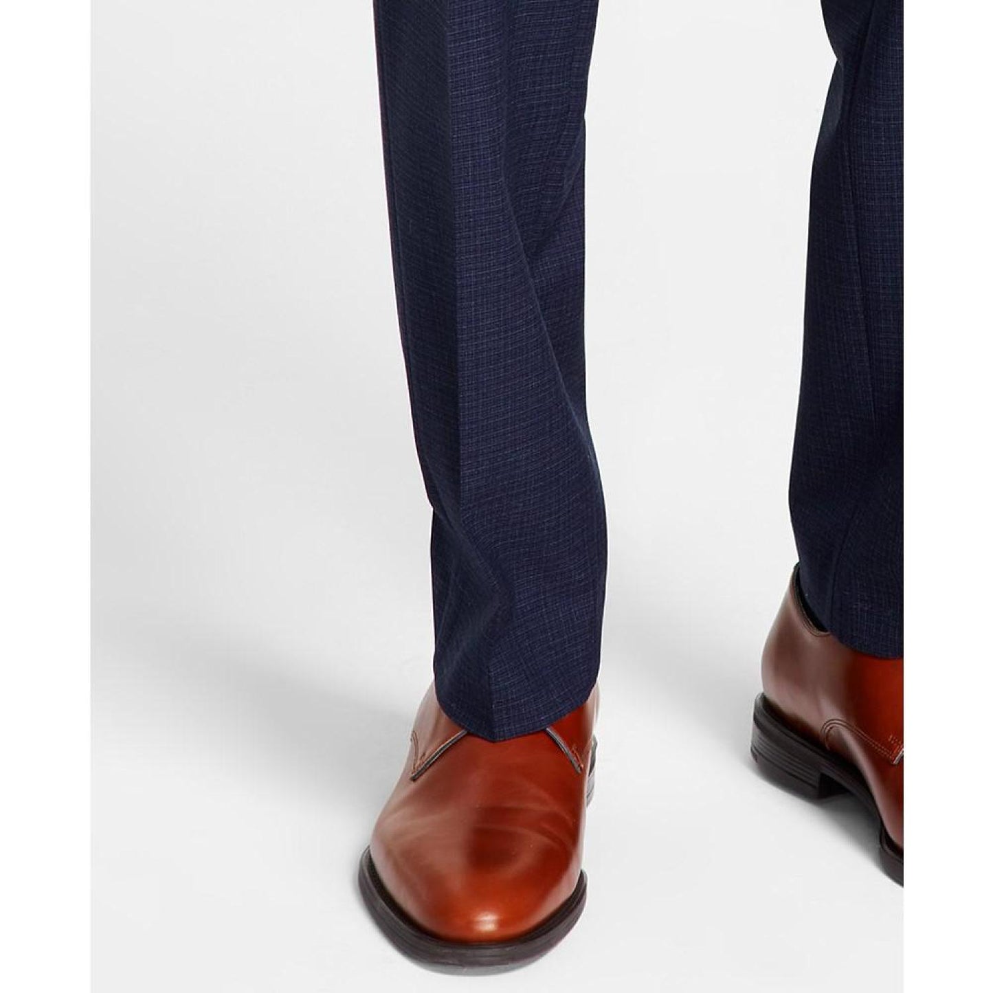 Men's Classic Fit Flat Front Creased Pants