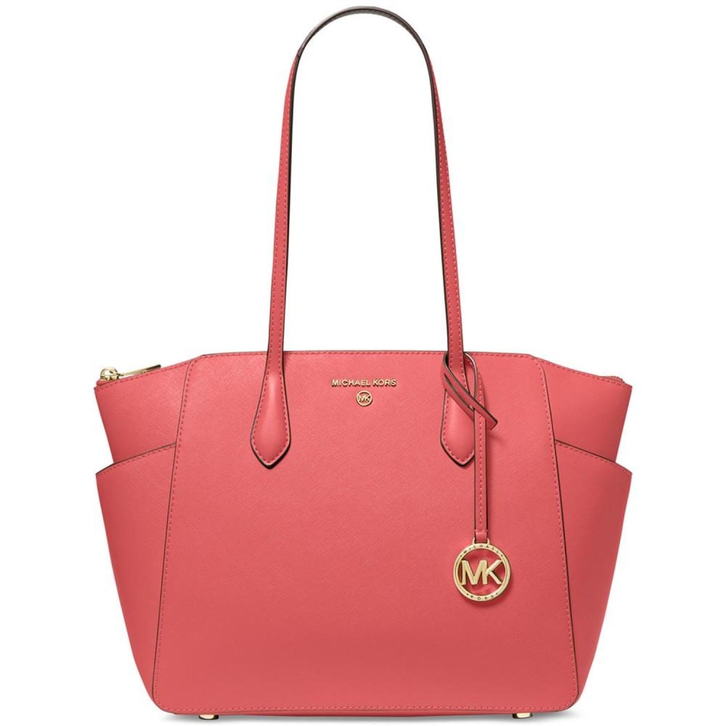 Marilyn Medium Top-Zip Leather Tote