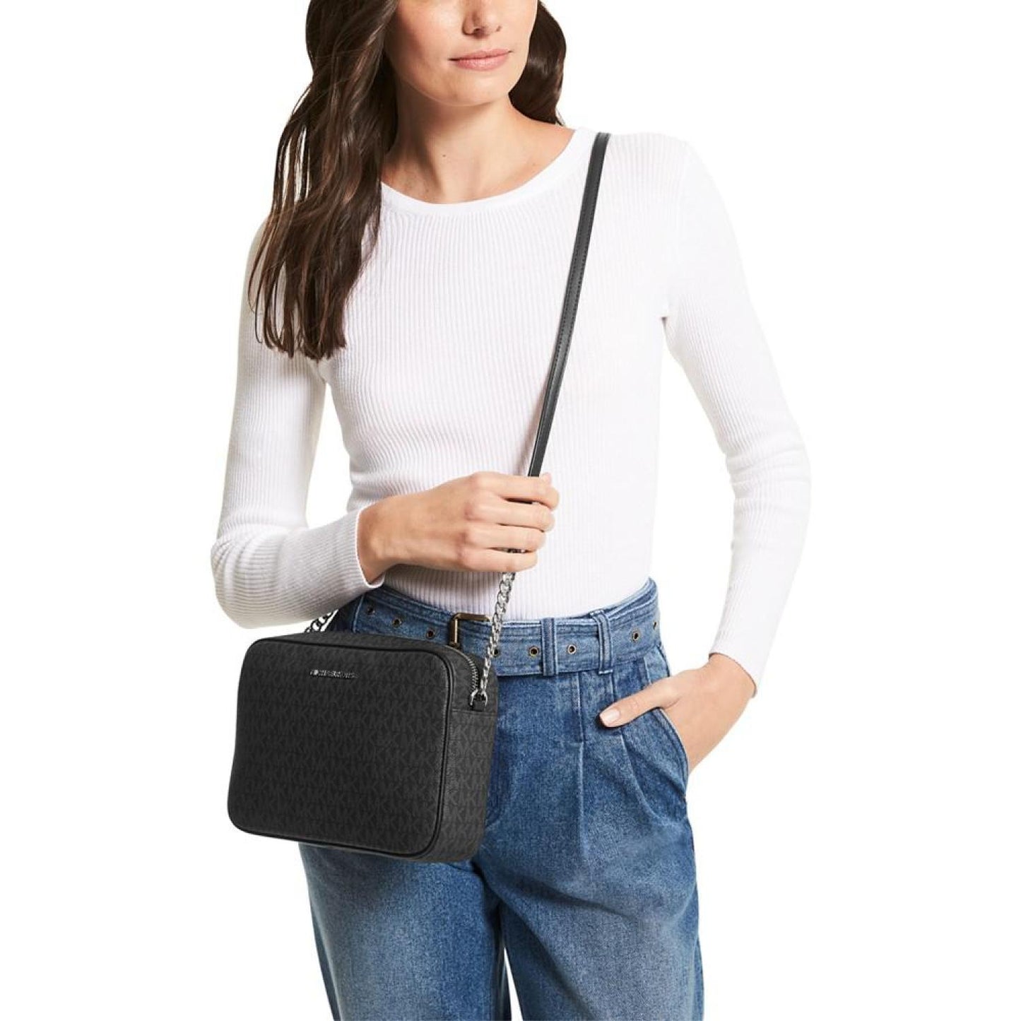 Logo Jet Set East-West Crossbody