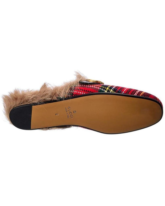 Gucci Princetown Plaid Slipper