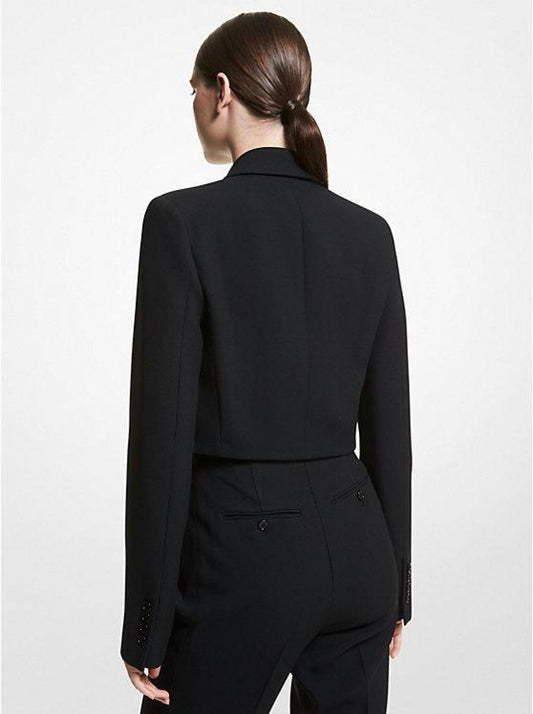 Double Crepe Sablé Bolero Jacket