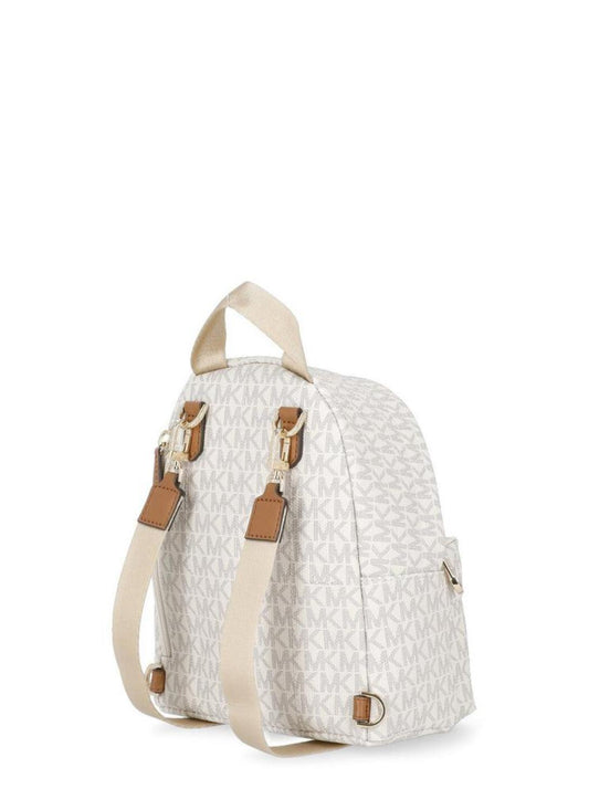Michael Michael Kors Rhea Logo Lettering Mini Monogram Backpack