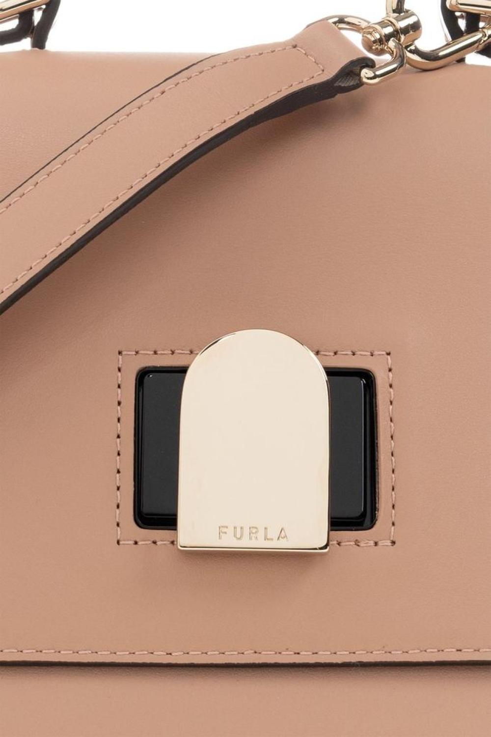 Furla Emma Foldover Top Small Tote Bag