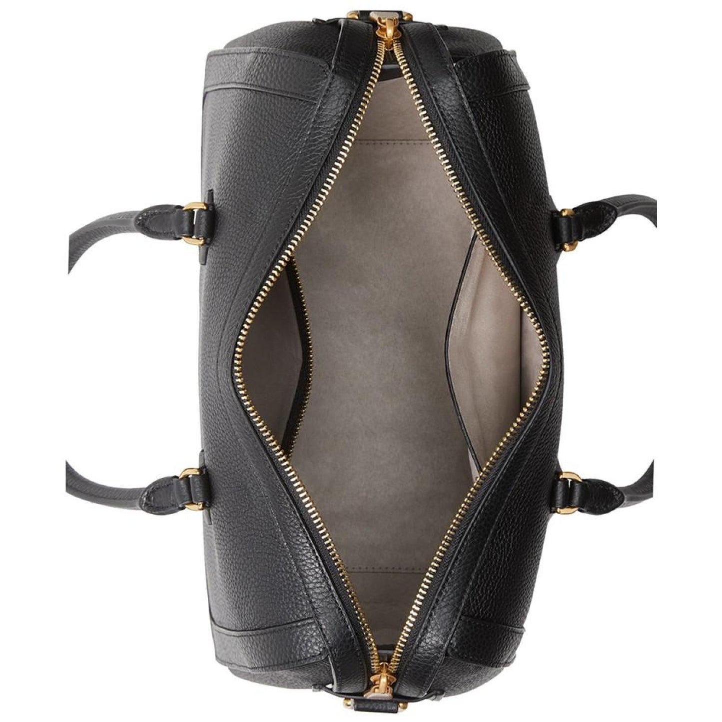Gramercy Pebbled Leather Small Satchel