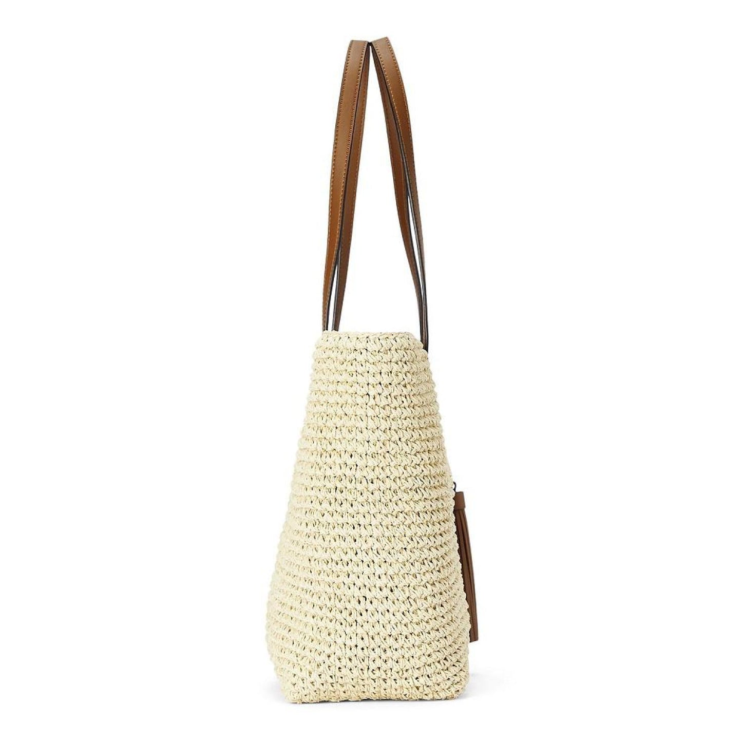 Crochet-Straw Medium Whitney Tote